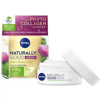 Apotek Hjärtat Nivea naturally good anti age day cream 50 ml erbjuda