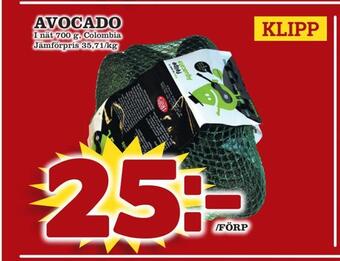 minmatbutik Avocado erbjuda