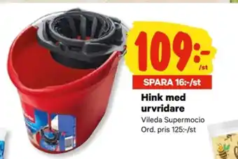 City Gross Vileda supermocio hink erbjuda