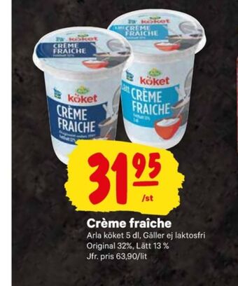City Gross Arla köket crème fraiche erbjuda