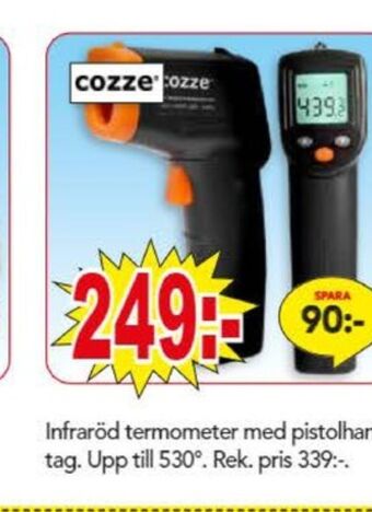 Bo Ohlsson Cozze ir termometer erbjuda