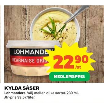 Coop Lohmanders såser erbjuda