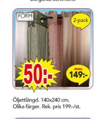 Bo Ohlsson Form living gardiner erbjuda