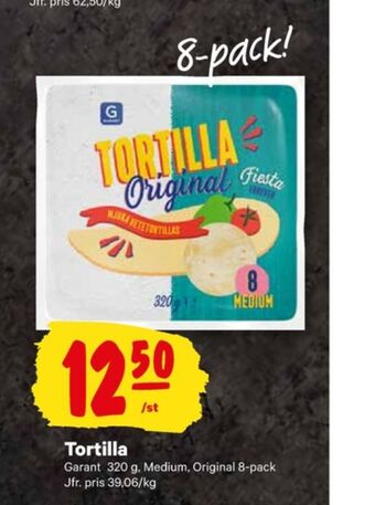City Gross Garant tortillas erbjuda