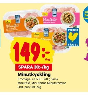City Gross Kronfågel kycklingfilé erbjuda