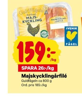 City Gross Guldfågeln kycklinglårfile erbjuda