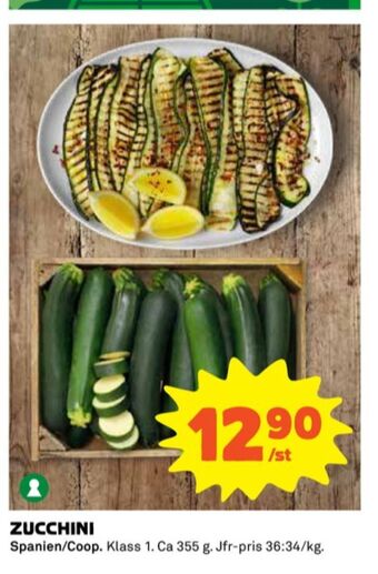 Coop Coop zucchini erbjuda