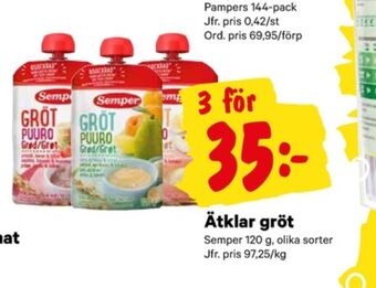 City Gross Semper gröt erbjuda