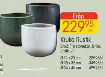 EKO Blomstra krukor erbjuda
