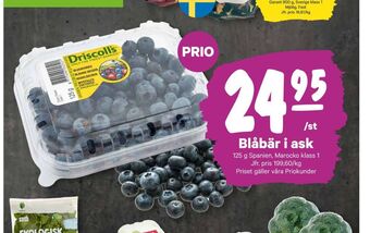 City Gross Driscolls blåbär erbjuda