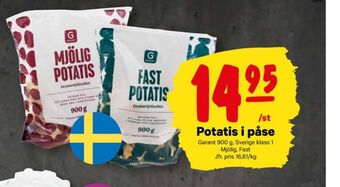 City Gross Garant potatis erbjuda