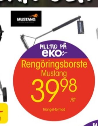 EKO Mustang grillborste erbjuda