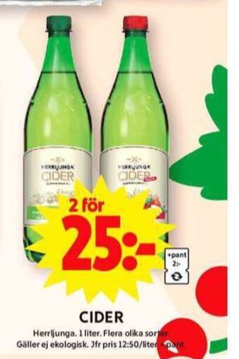 ICA Maxi Herrljunga cider erbjuda