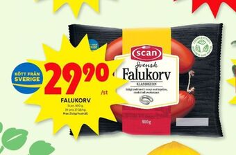 ICA Kvantum Scan falukorv erbjuda