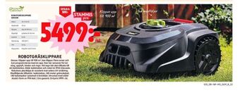 ICA Maxi Grouw robotgräsklippare erbjuda