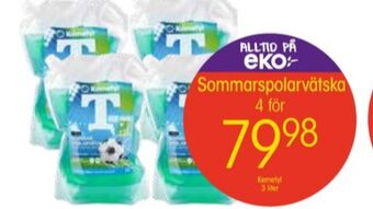 EKO Kemetyl spolarvätska erbjuda