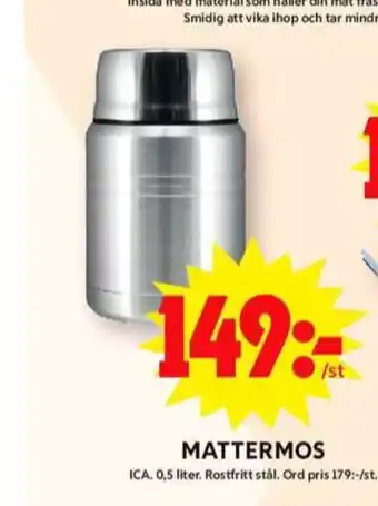 ICA Maxi Ica mattermos erbjuda