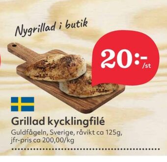Hemköp Guldfågeln kycklingfilé erbjuda