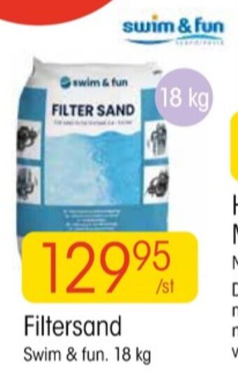 EKO Swim & fun filtersand erbjuda