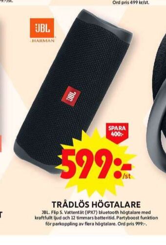 ICA Maxi Jbl högtalare erbjuda