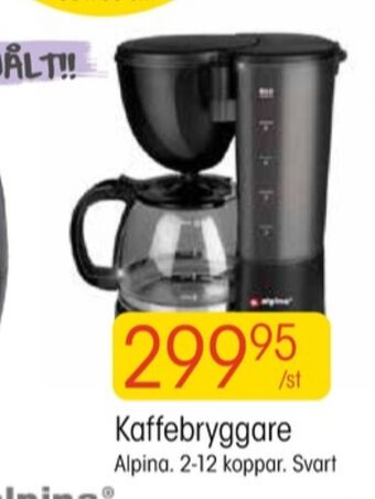 EKO Nedis kaffebryggare erbjuda