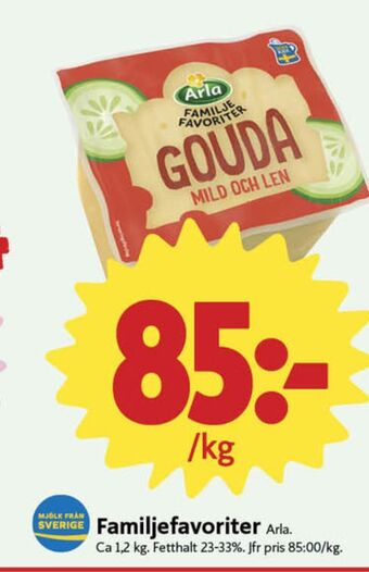 ICA Nära Arla gouda erbjuda