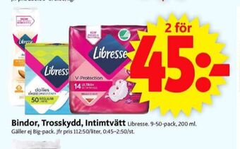 ICA Supermarket Libresse bindor erbjuda