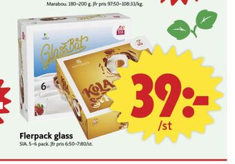 ICA Nära Sia glassbåtar erbjuda