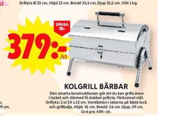 ICA Maxi Weber grill erbjuda