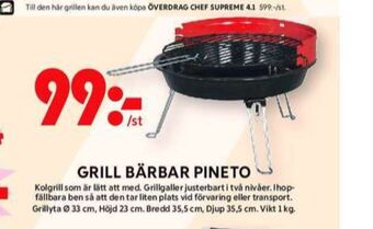 ICA Maxi Weber grill erbjuda