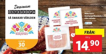 Lidl Kuljanka korv erbjuda