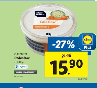Lidl Chef select sallad erbjuda