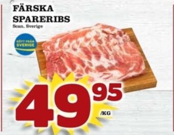 Matdax Scan spareribs erbjuda