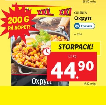 Lidl Culinea färdigrätter erbjuda
