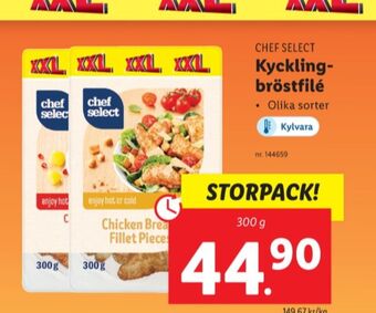 Lidl Chef select kycklingbröstfile erbjuda
