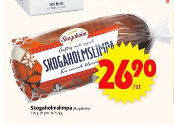 ICA Supermarket Skogaholmslimpa erbjuda