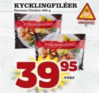 Matdax Farmers chicken kycklingbröstfilé erbjuda