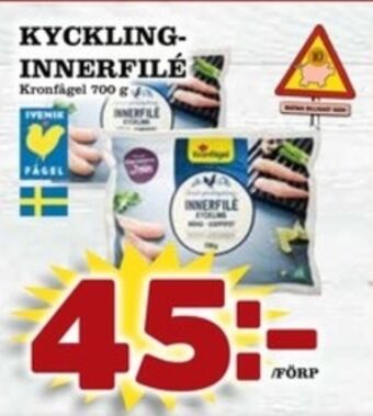 Matdax Kronfågel kycklingfilé erbjuda