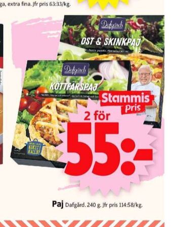 ICA Supermarket Dafgårds matpajer erbjuda