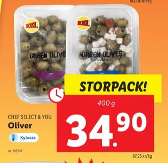 Lidl Chef select oliver erbjuda