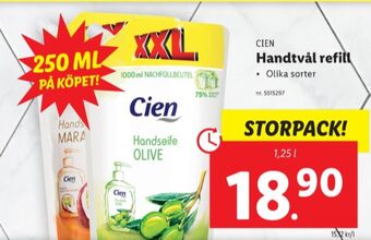 Lidl Cien tvål flytande erbjuda