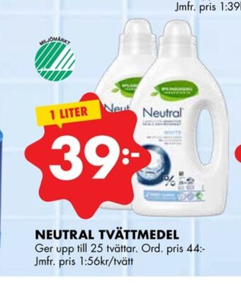ÖoB Neutral tvättmedel flytande erbjuda