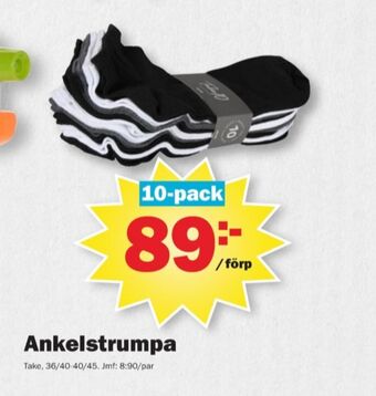 Pekås Take away strumpor erbjuda