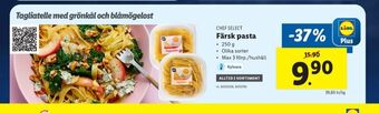 Lidl Chef select pasta erbjuda
