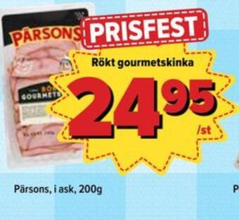 Östenssons Pärsons skinka erbjuda