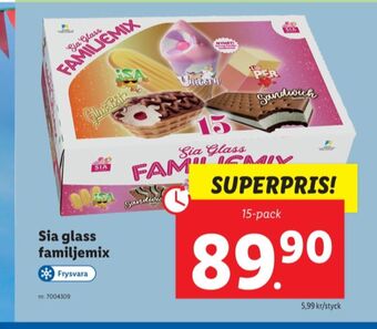 Lidl Familjemix glasspinnar erbjuda