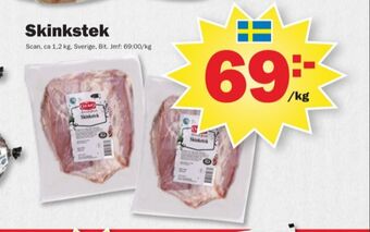 Pekås Scan skinkstek erbjuda