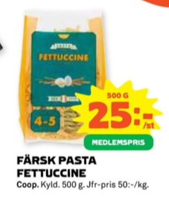 Stora Coop Coop pasta erbjuda