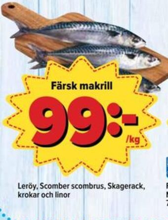 Östenssons Leröy makrill erbjuda