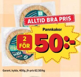 Östenssons Garant pannkakor erbjuda